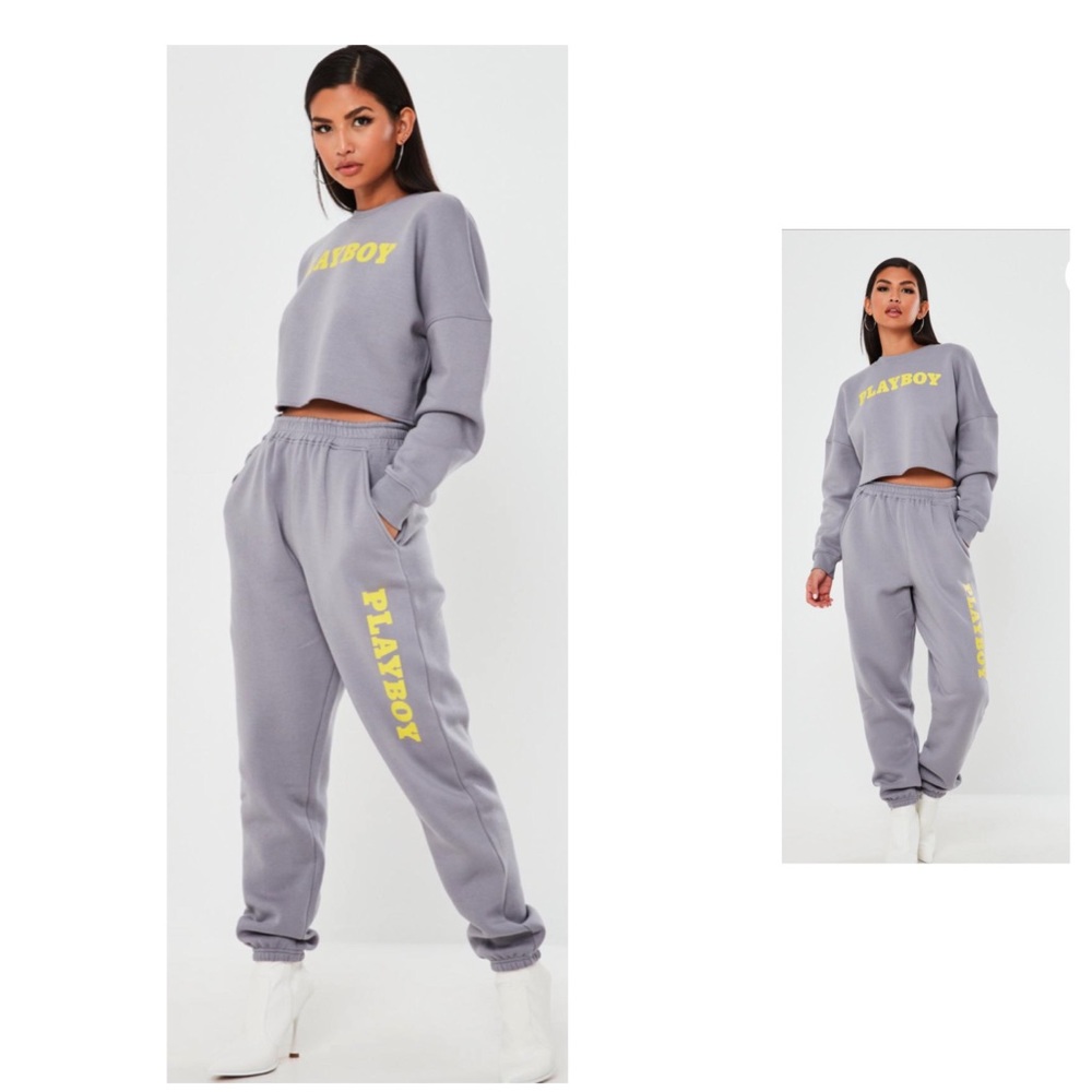 NWT | Playboy Gray Sweats